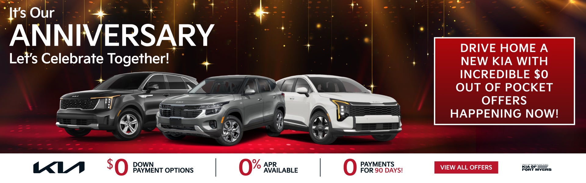 NO PAYMENT FOR 90 DAYS, 0 DOWN 0% APR